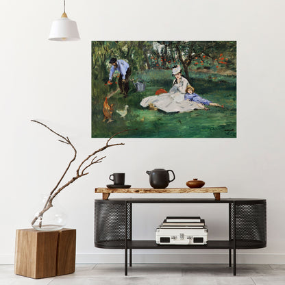 GARDEN OF CHARMS Peel and Stick Horizontal Poster