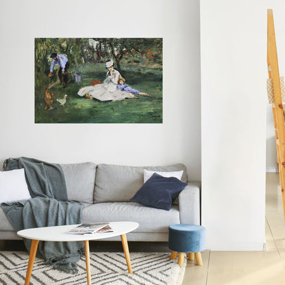 GARDEN OF CHARMS Peel and Stick Horizontal Poster