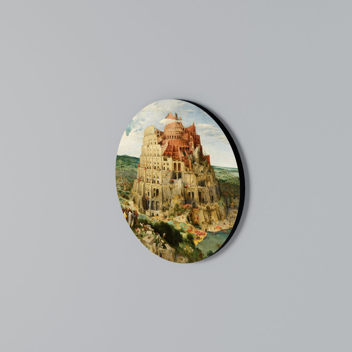 ECHOES OF AMBITION Rund väggdekor