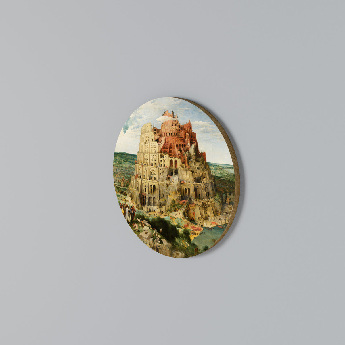 ECHOES OF AMBITION Rund väggdekor