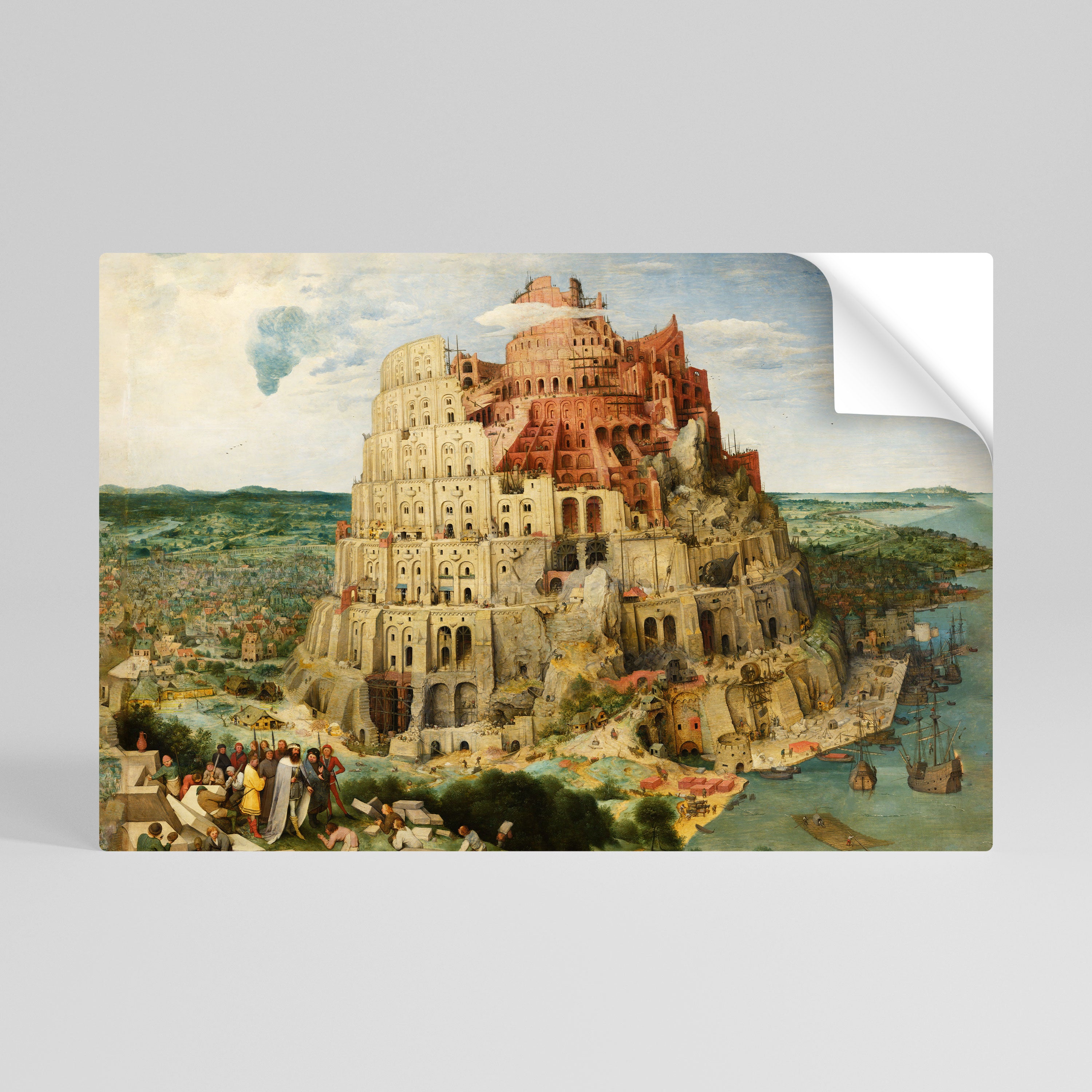 ECHOES OF AMBITION Självhäftande Horisontell Poster