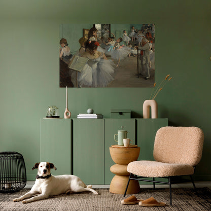 THE DANCE CLASS Peel and Stick Horizontal Poster