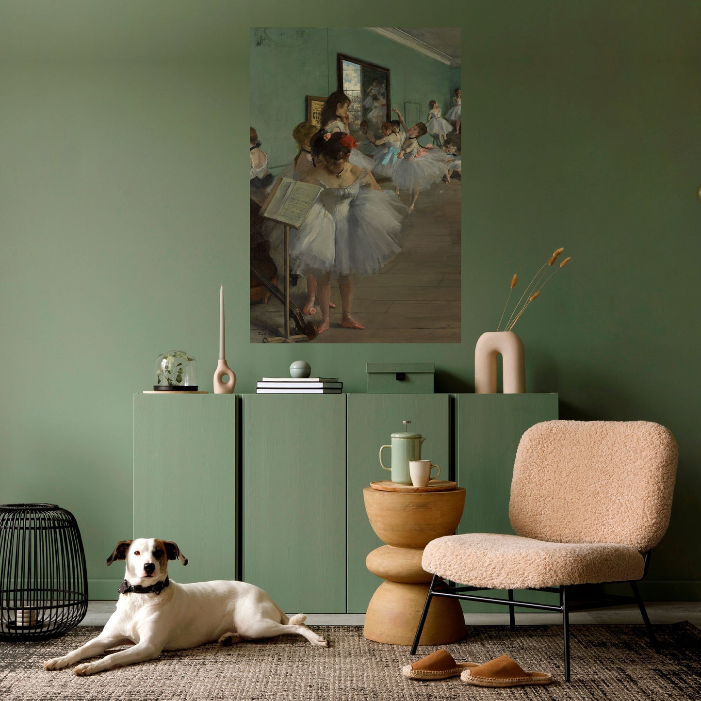 THE DANCE CLASS Peel and Stick Vertical Poster