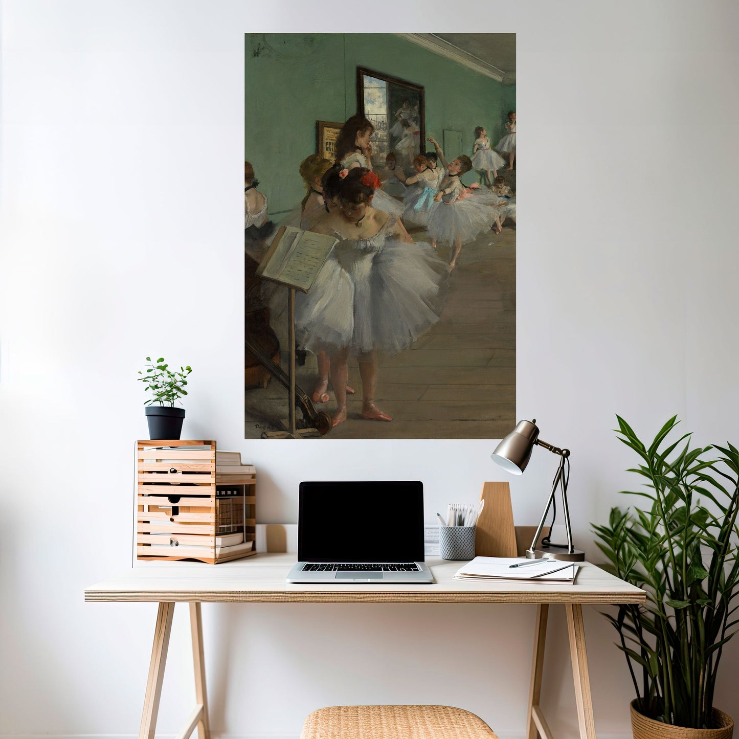 THE DANCE CLASS Peel and Stick Vertical Poster