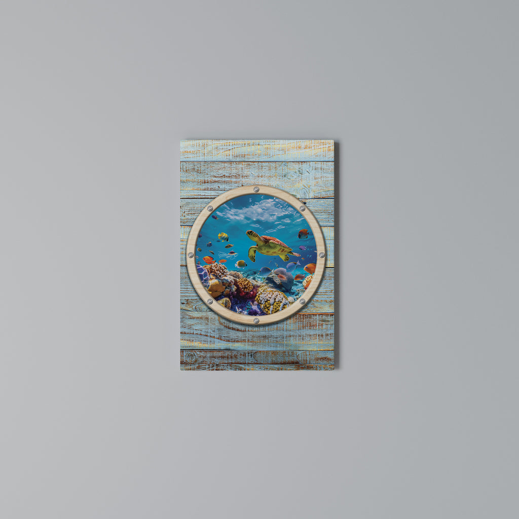 AQUA ADVENTURE Vertical Canvas Print