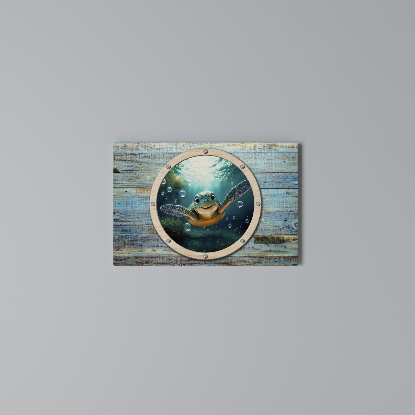 SEASIDE JOY Horizontal Canvas Print