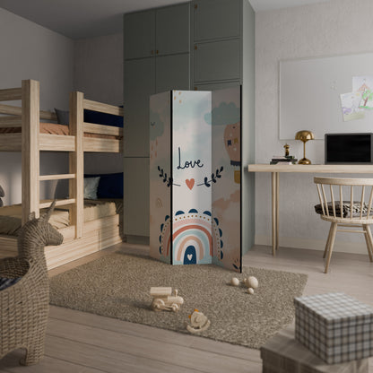 LOVELY DREAMS Dekorativ rumsavdelare – 3 paneler
