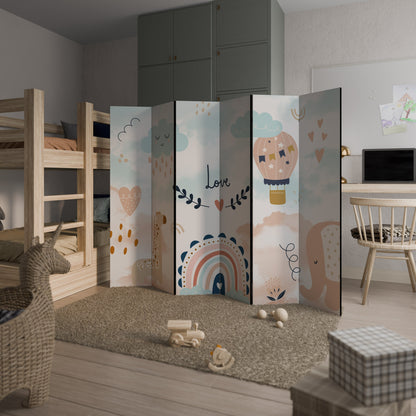 LOVELY DREAMS Decorative 6-Panel Room Divider
