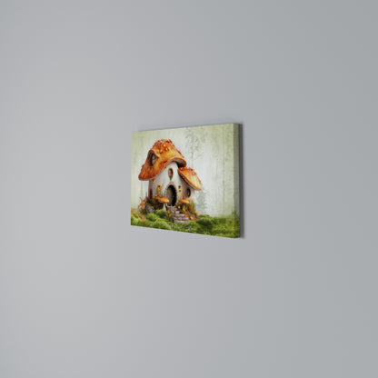 MYSTIC TOADSTOOL Horizontal Canvas Print