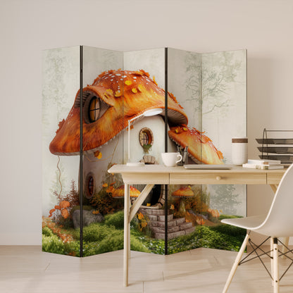 MYSTIC TOADSTOOL 5-Panel Room Divider