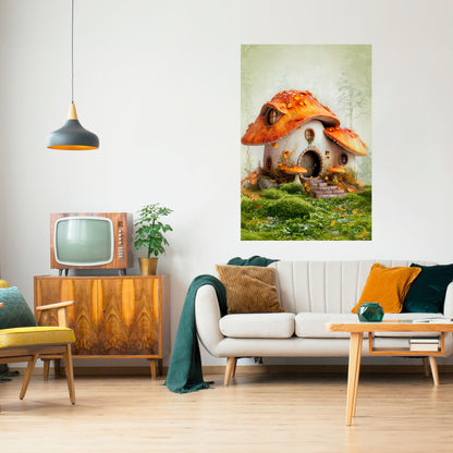 MYSTIC TOADSTOMP Vertikal poster med självhäftande klistermärke