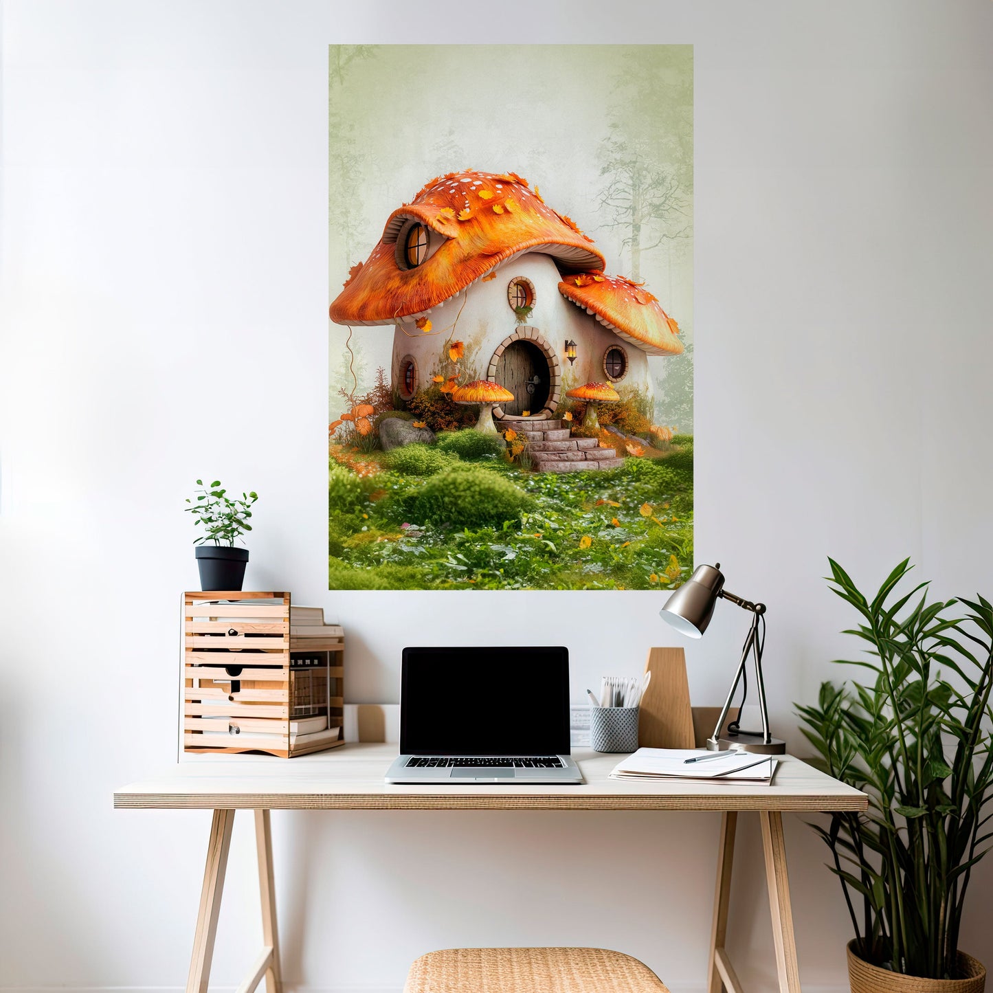 MYSTIC TOADSTOMP Vertikal poster med självhäftande klistermärke