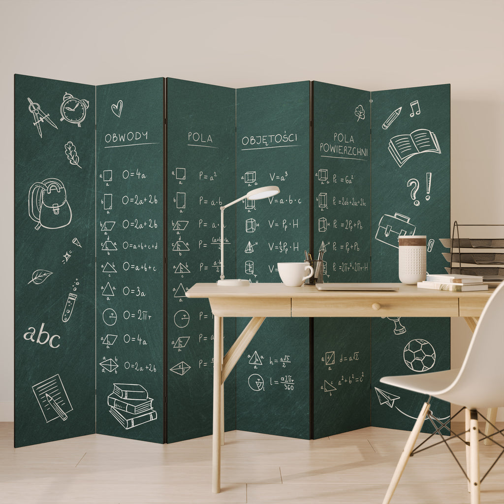 MATH LESSON Rumsavdelare 6 paneler