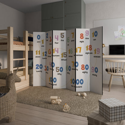 COUNTING LESSON Rumsavdelare 6 paneler