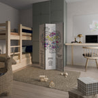 POLAND INFO Dekorativ rumsavdelare – 3 paneler