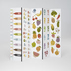 HAPPY LANGUAGE 5-Panel Room Divider