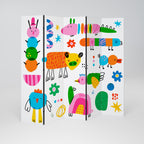 POWER OF IMAGINATION Dekorativ rumsavdelare – 5 paneler