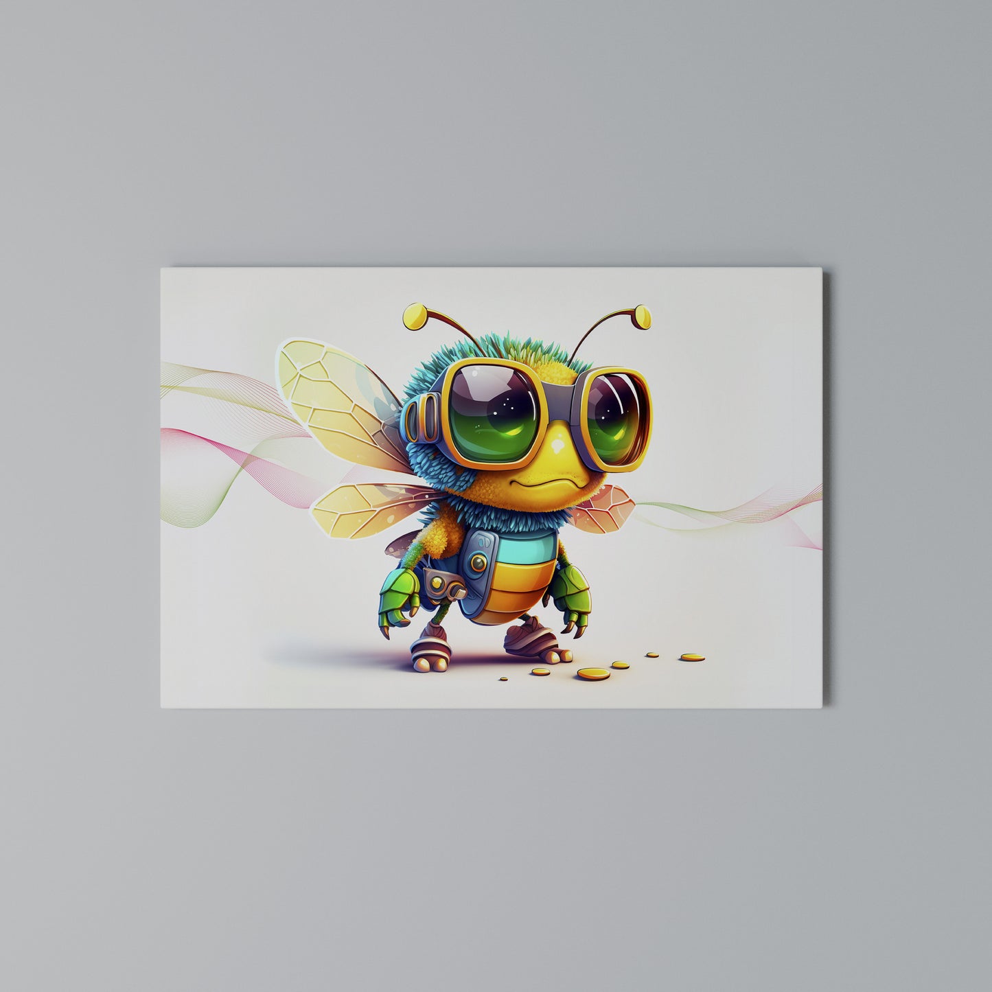 BUZZ BUDDY Horizontal Canvas Print