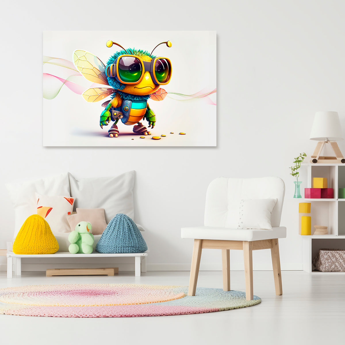 BUZZ BUDDY Horizontal Canvas Print