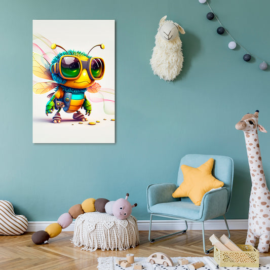 BUZZ BUDDY Vertical Canvas Print