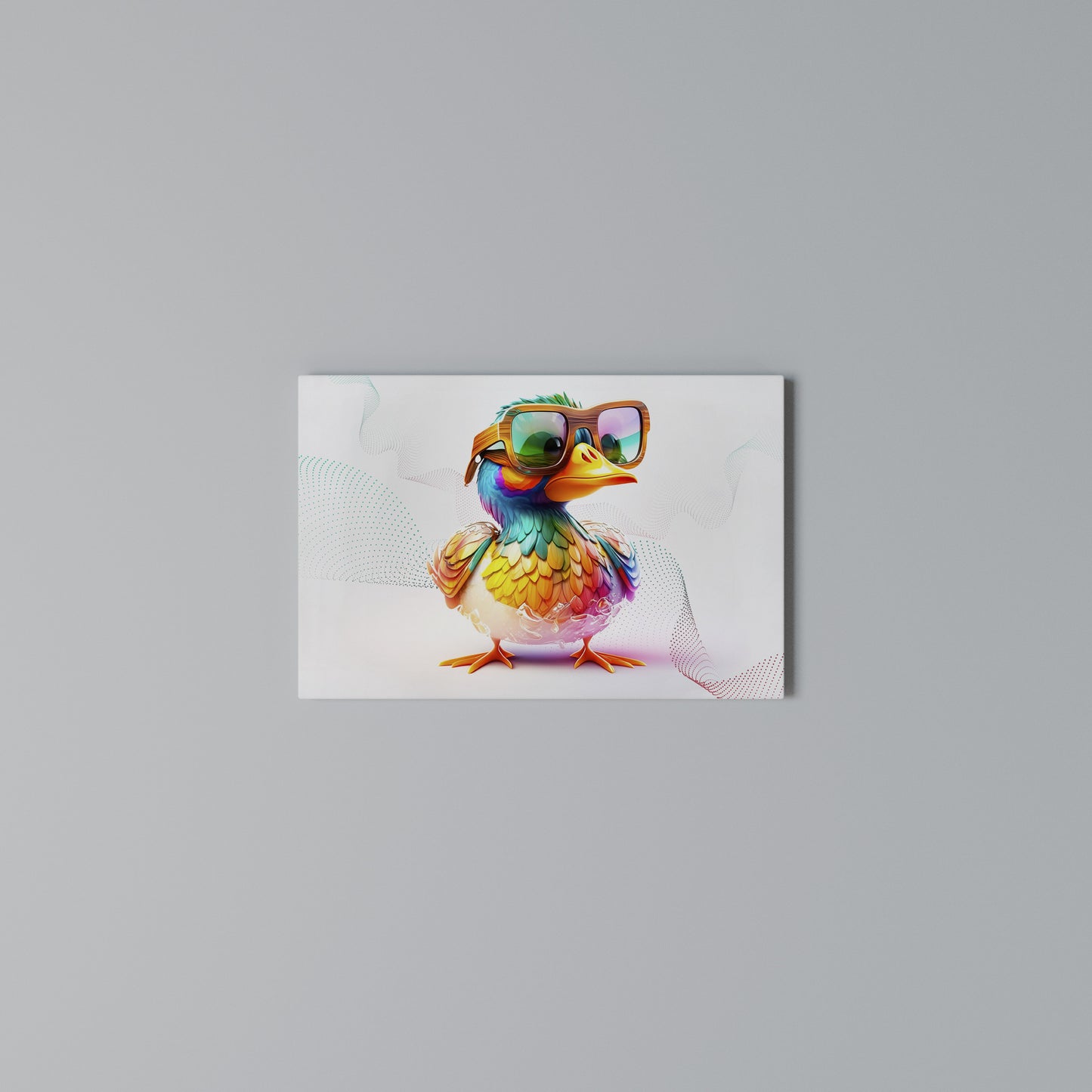 QUACKY FUN Horizontal Canvas Print