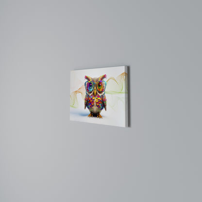 HOOT HOOT Horizontal Canvas Print