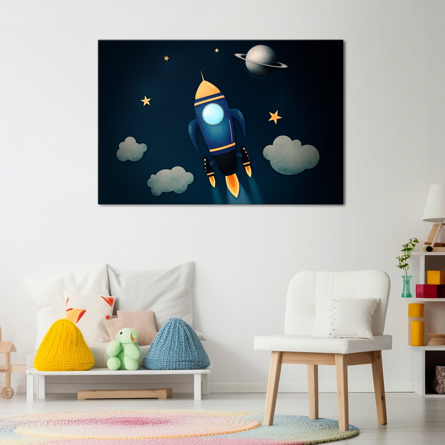 STELLAR SWING Horizontal Canvas Print