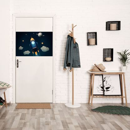 STELLAR SWING horisontell affisch med självhäftande text