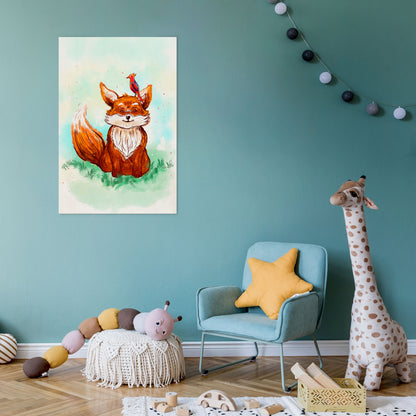 FOX FRIENDS Vertical Canvas Print