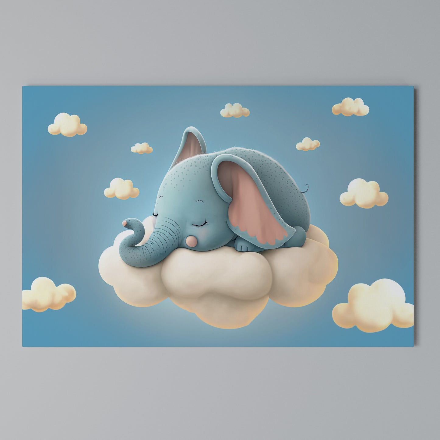 ELEPHANT DREAMS Horizontal Canvas Print