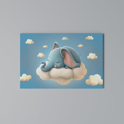 ELEPHANT DREAMS Horizontal Canvas Print