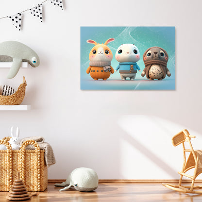 SWEETIES SQUAD Horizontal Canvas Print