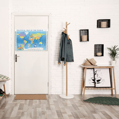 BORDERS AND BEYOND Peel and Stick Horizontal Poster