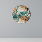 BLOOM BALLET Round Wall Art