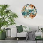 BLOOM BALLET Round Wall Art