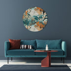 BLOOM BALLET Round Wall Art