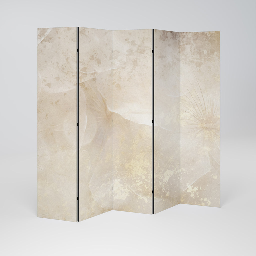 WHISPERING PETALS 5-Panel Room Divider