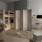 WHISPERING PETALS 5-Panel Room Divider