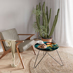 MIDNIGHT FLOWERS Soffbord