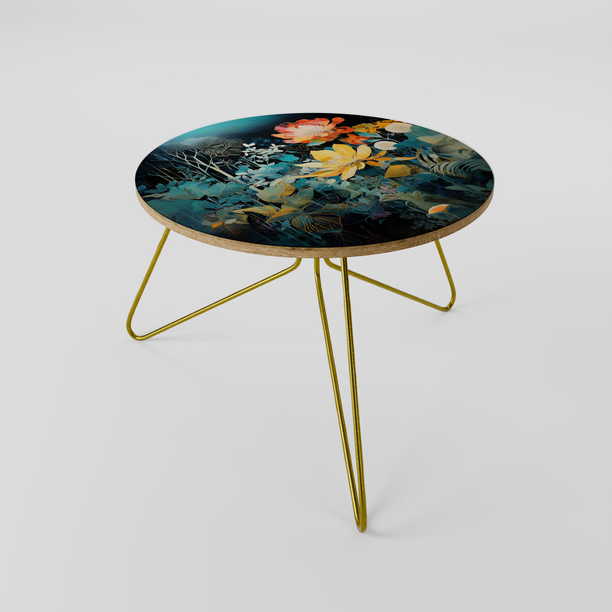 MIDNIGHT FLOWERS Coffee Table