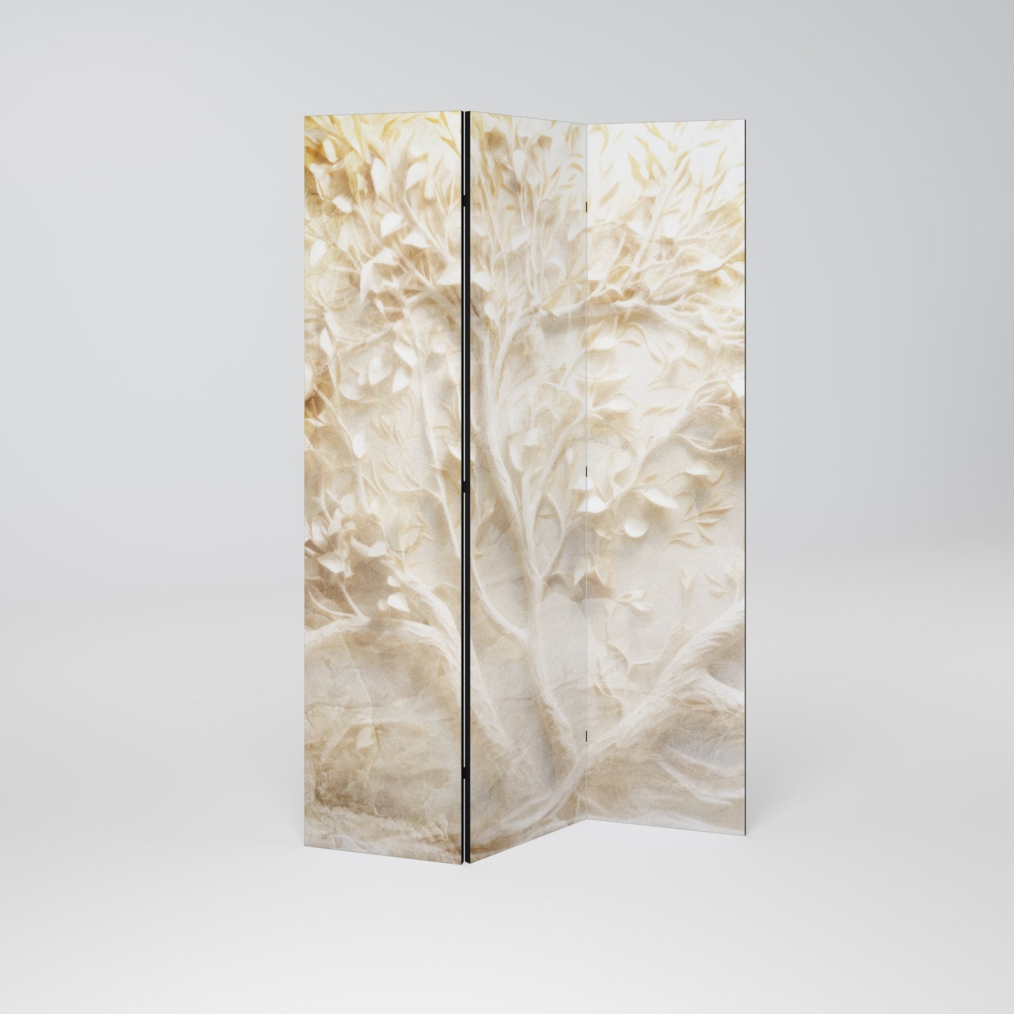 LUMINOUS GROWTH Dekorativ rumsavdelare – 3 paneler