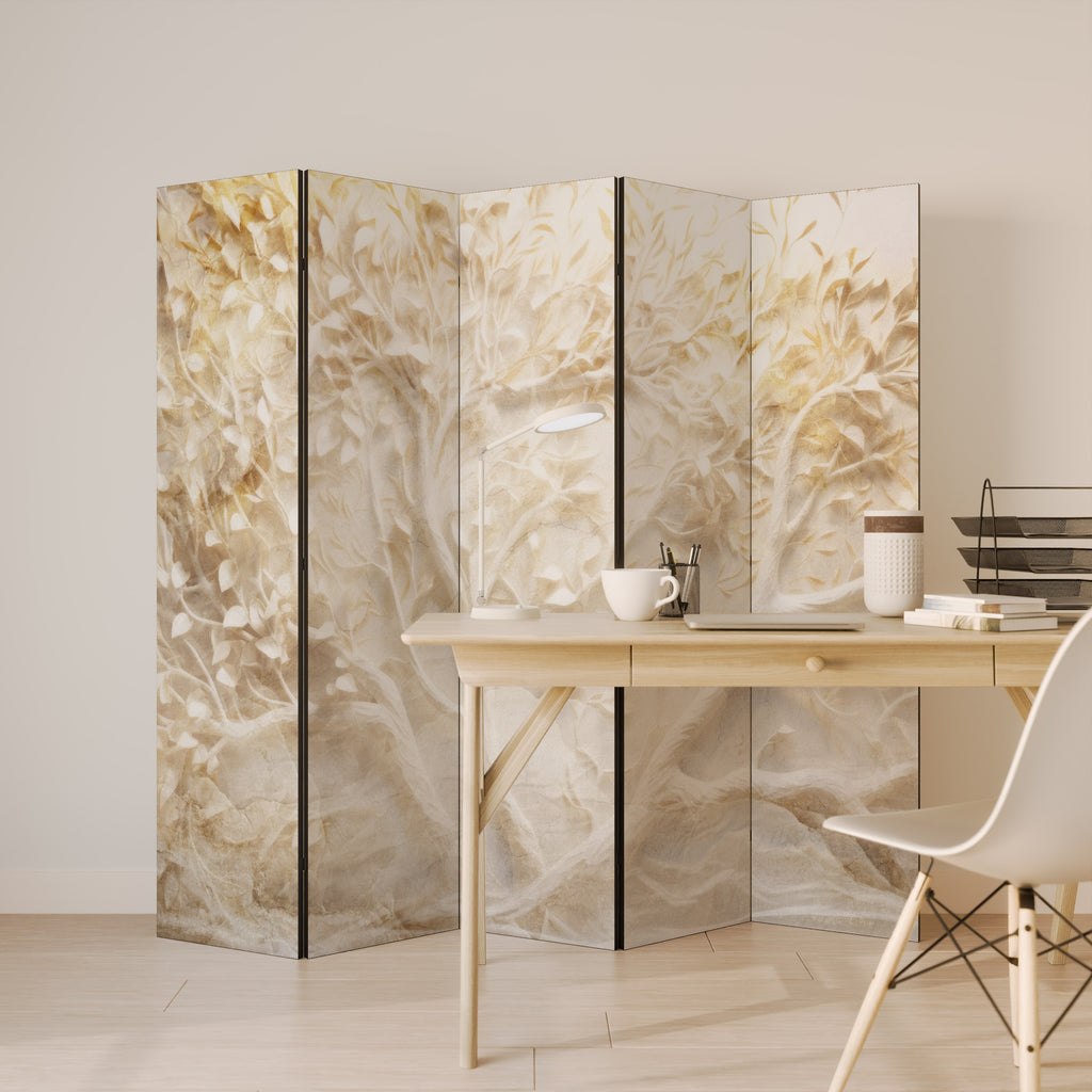 LUMINOUS GROWTH 5-Panel Room Divider