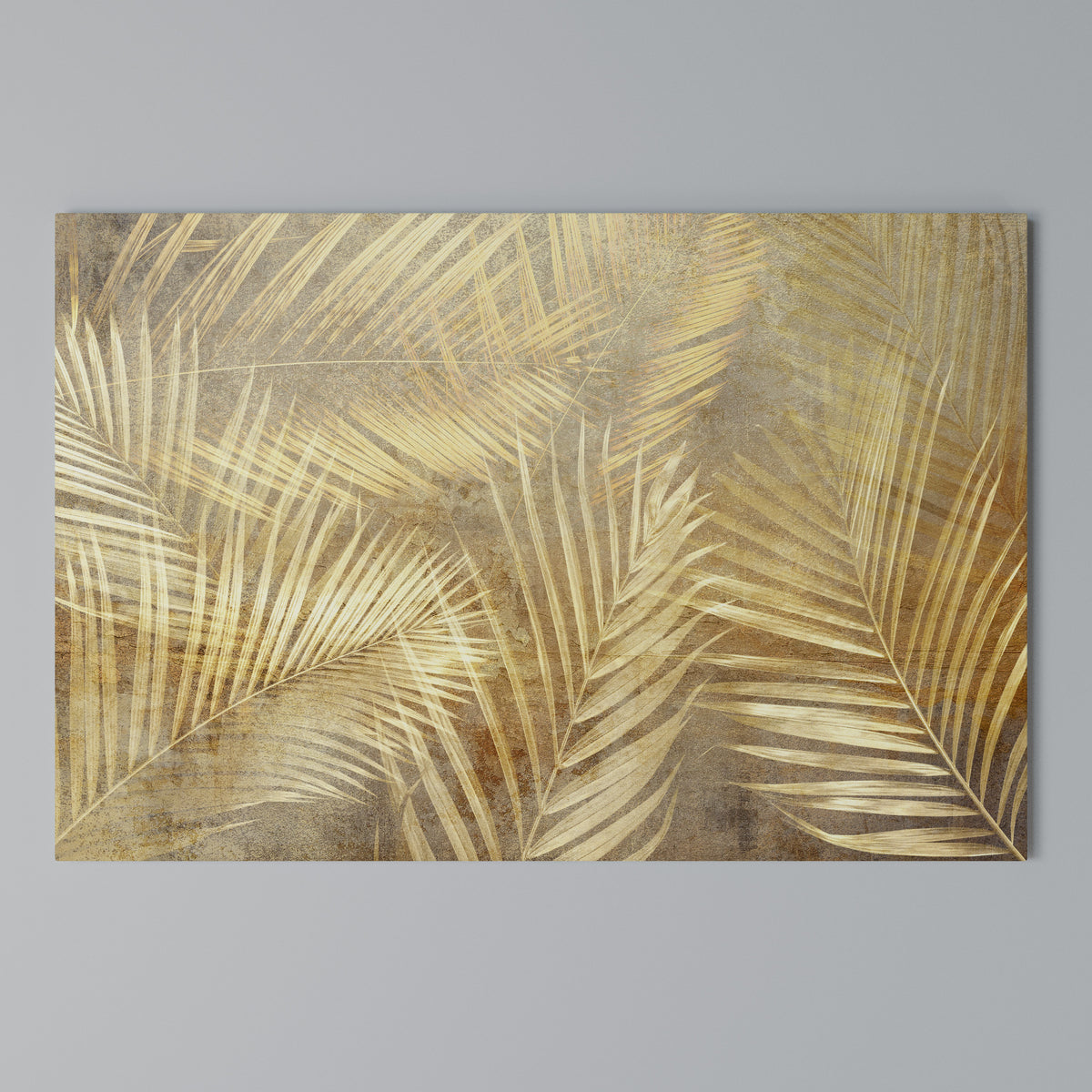 GOLDEN PALM DREAMSCAPE Horizontal Canvas Print