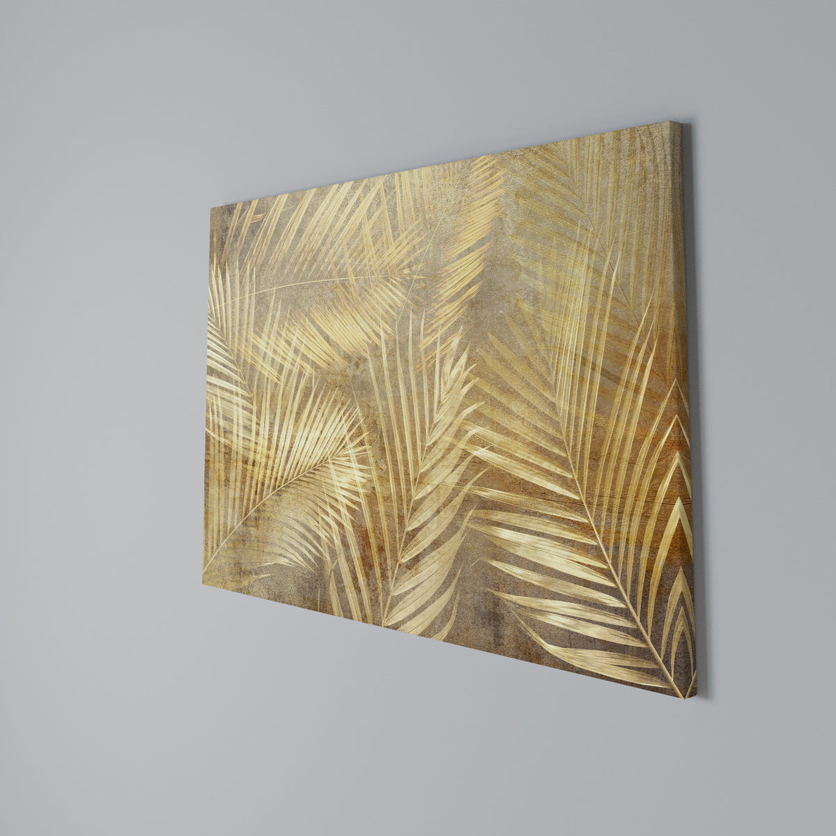 GOLDEN PALM DREAMSCAPE Horizontal Canvas Print