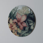 HEAVENLY BLOOM Round Wall Art