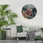 HEAVENLY BLOOM Round Wall Art