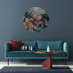 HEAVENLY BLOOM Round Wall Art