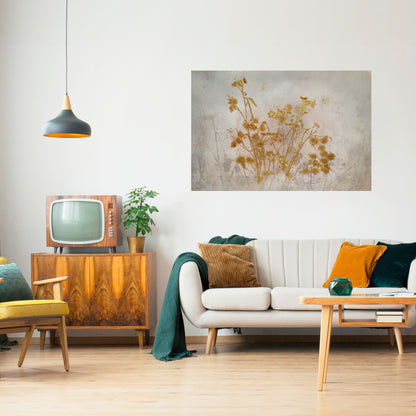 LONESOME SPRIG horisontell affisch med självhäftande motiv