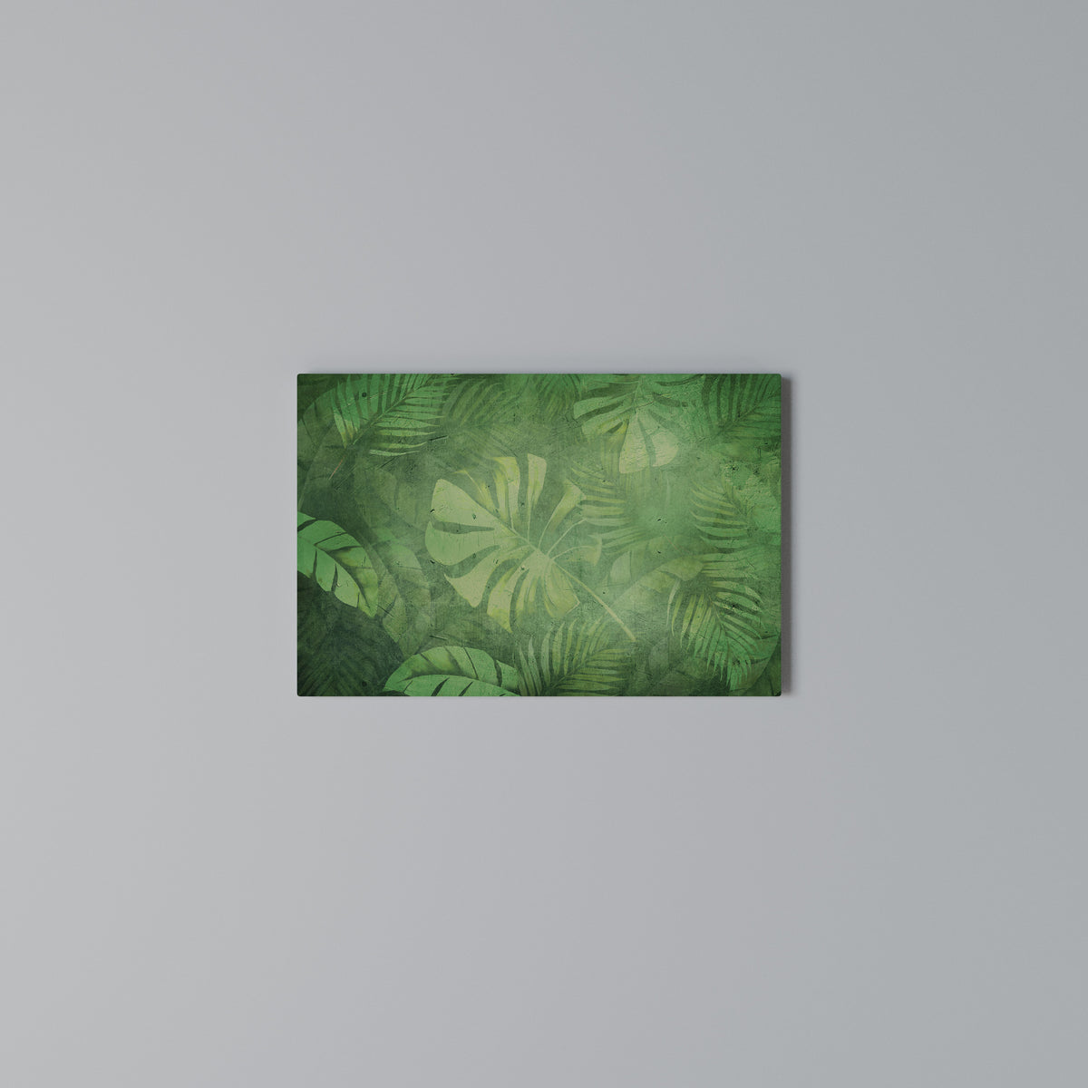 SUBTLE GREEN SYMPHONY Horizontal Canvas Print