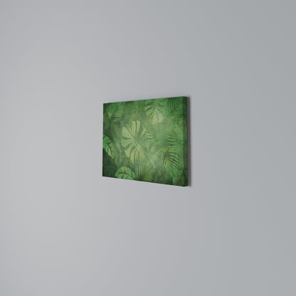 SUBTLE GREEN SYMPHONY Horizontal Canvas Print